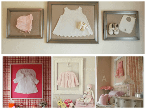Fotos de enfeites diferentes para quarto de bebê