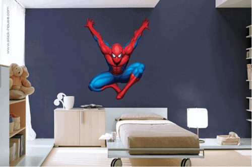 Decoração de quarto infantil masculino tema homem aranha
