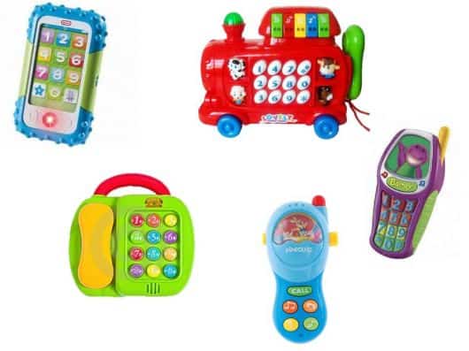 telefones para bebês