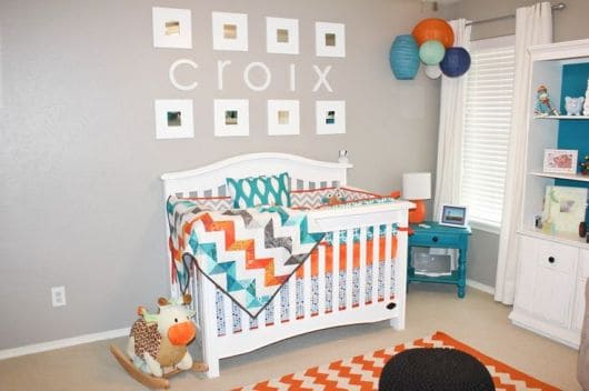 cores para decorar quarto de bebê