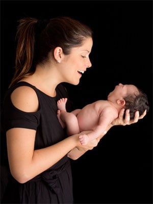 dicas de poses de mãe com bebê para foto