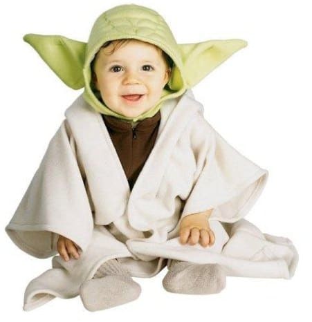 fantasia Yoda Star Wars para bebê
