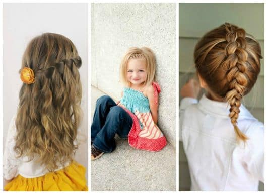 Imagens de meninas pequenas com lindos cabelos
