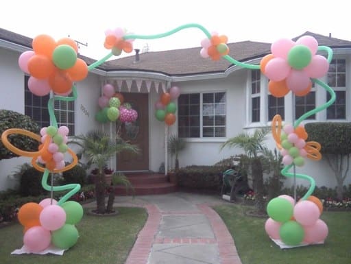 Decoração de festa Lalaloopsy em casa
