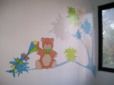 adesivos para quarto de bebê homem - ursos