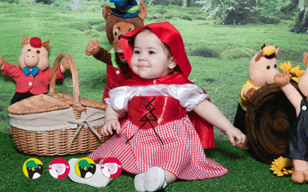Vestido para Festa Chapeuzinho Vermelho infantil - onde comprar