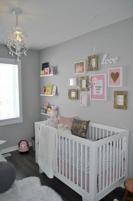 como decorar quarto feminino de bebê