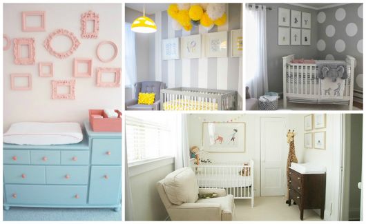 Imagens de quartos lindos simples para bebês