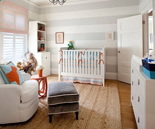decoração quarto de bebê pequeno simples