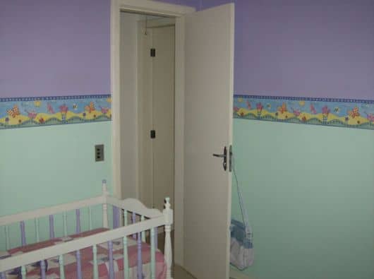 Faixa de parede infantil colorida