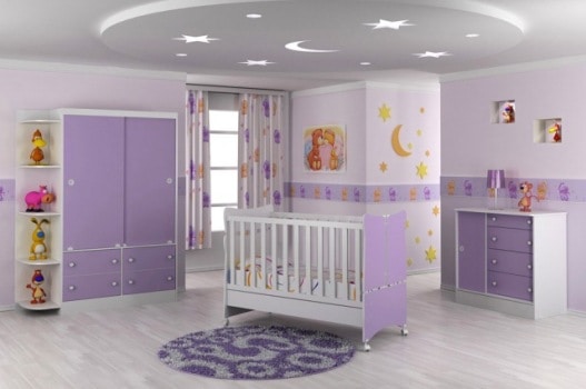 faixa decorativa quarto de bebê feminino