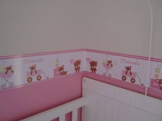 faixa para quarto de bebê personalizada 