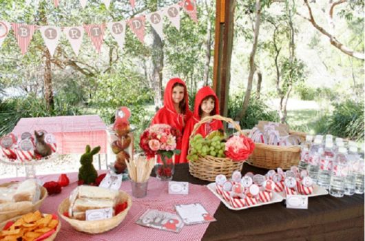 Como organizar uma Festa Chapeuzinho Vermelho infantil