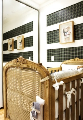 papel de parede para quarto de bebê barato
