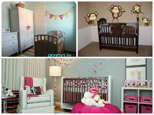 fotos de quarto de bebê moderno