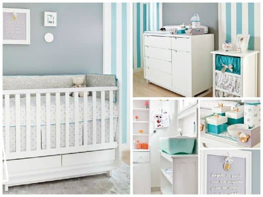 móveis para quarto de bebê moderno