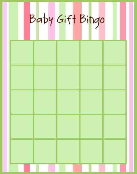 gerador de cartela de bingo para chá de bebê