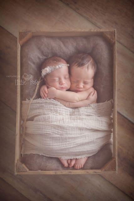 fotografia profissional de recém nascidos gemêos