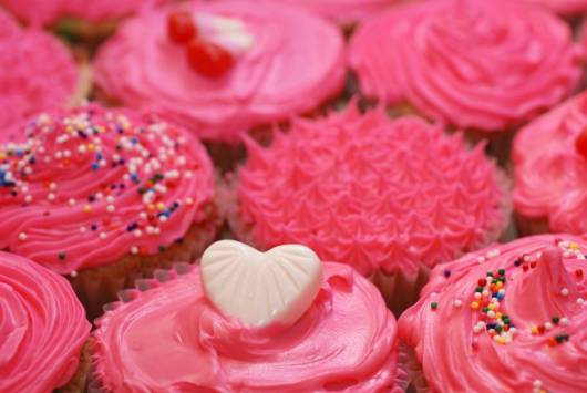 lindo cupcake jolie rosa pink
