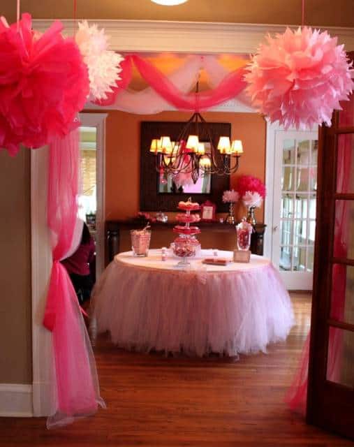 festa pink para meninas