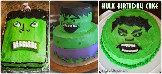 ideias de bolo do hulk