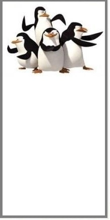 convite para imprimir pinguins de madagascar