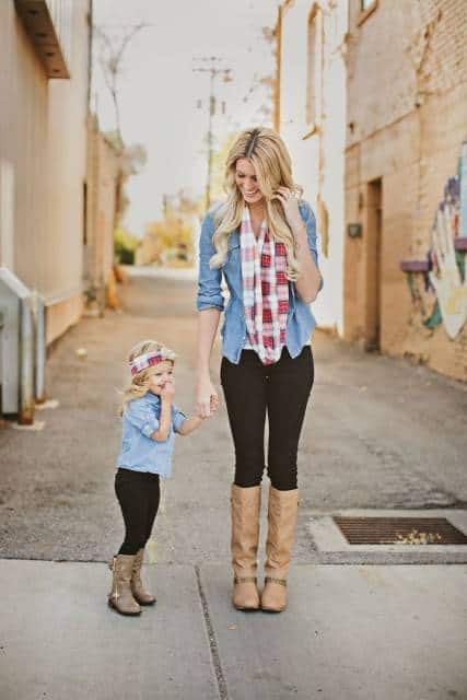 roupa mãe e filha moderna