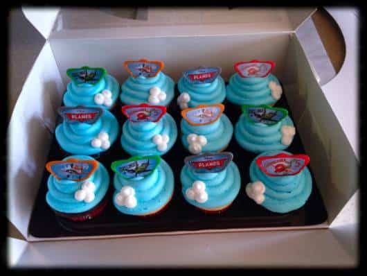 lindos cupcakes decorados com ganashe