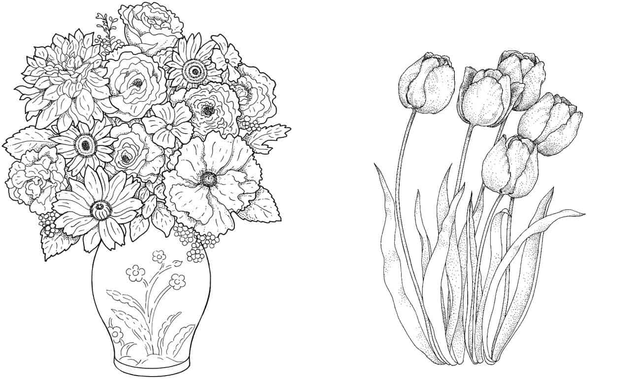 imprimir desenho flores