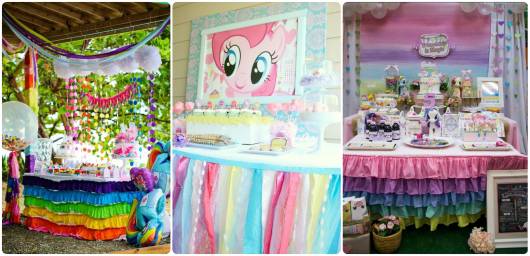 ideias para decorar festa  my little pony