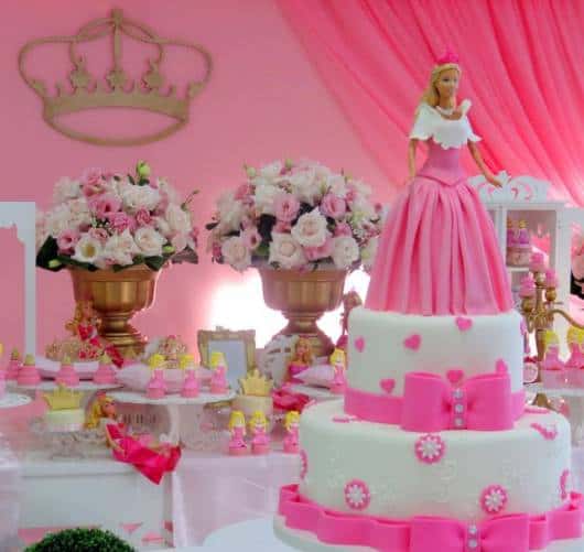 bolo festa princesa