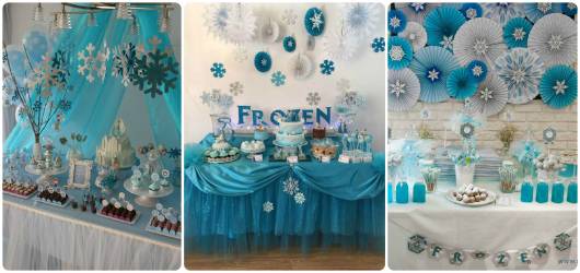 Festa frozen em casa: 30 dicas e ideias!