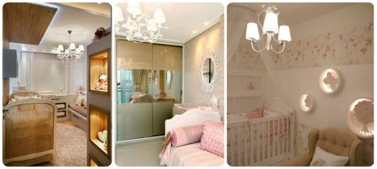Lustre para quarto de bebÃ: 50 modelos e fotos Infantil Lustres décor