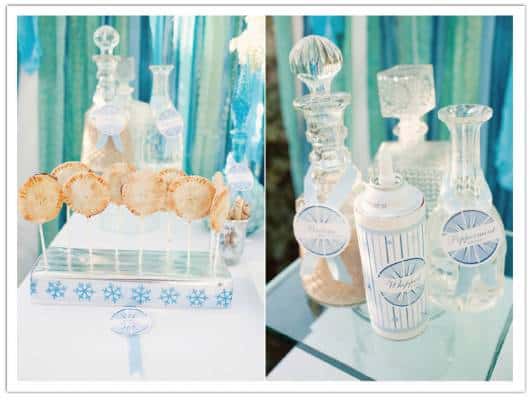 dica de decoração de mesa para chá de bebê em cor azul