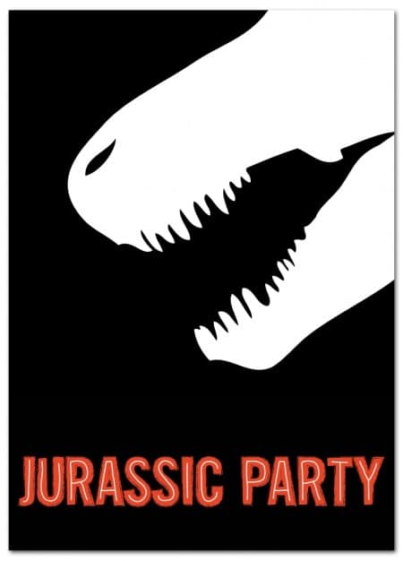 convite festa dinossauros