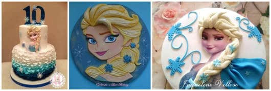 bolo decorado princesa