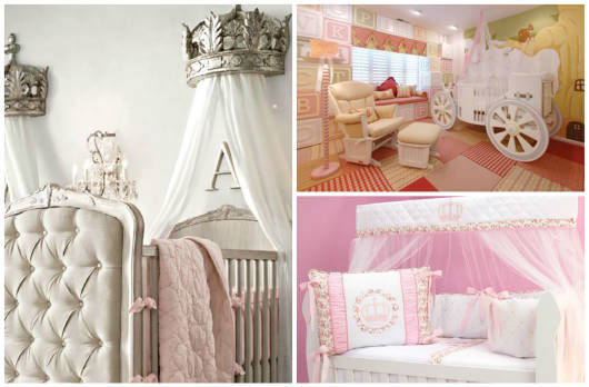 20 quartos de bebà princesa: ideias e decorações!