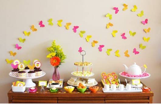 Resultado de imagem para decoração de festa  aniversario feminina cores pasteis
