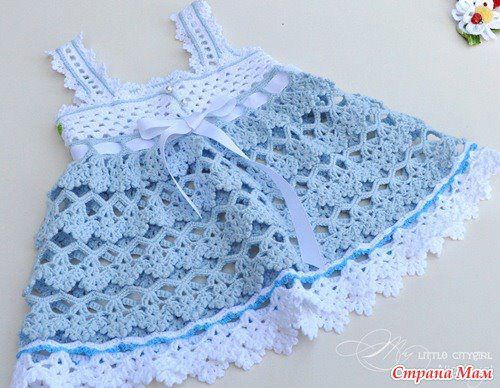 Vestido Crochê Bebe Princesa Inspiração - Amo Fazer Crochê
