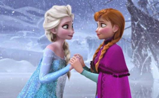 Anna e Elsa de Frozen