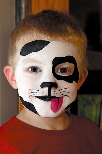 maquiagem para crianças no Halloween
