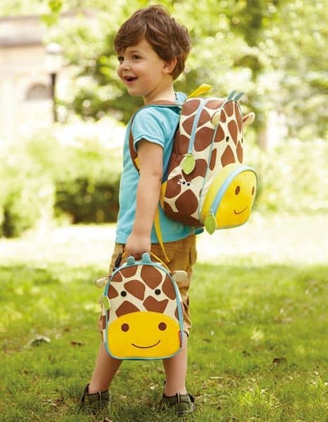 mochila zoo girafa