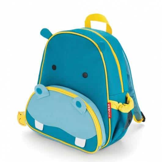 mochila azul infantil