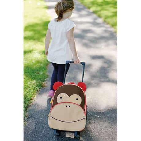 mochila de carrinho macaco