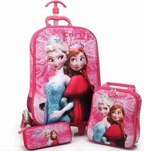 mochila rosa Frozen