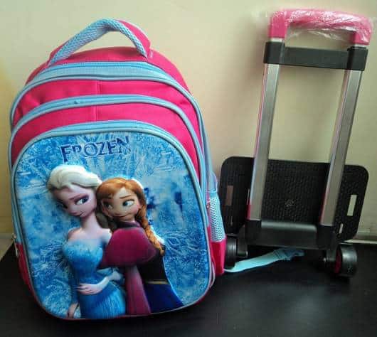 mochila Anna e Elsa