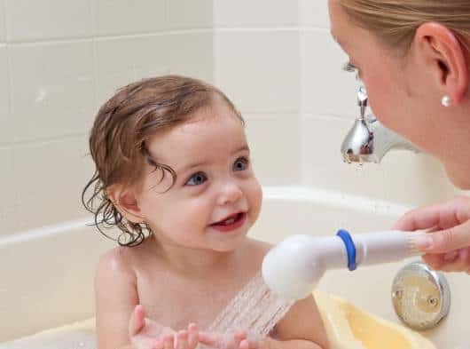cuidados com o banho do bebe