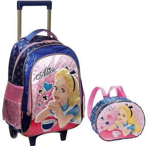mochila infantil com rodinhas para meninas