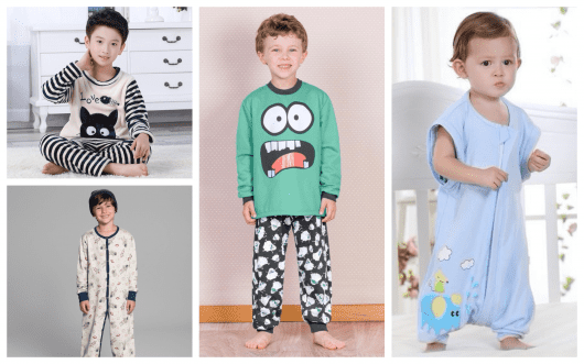 pijamas para meninos