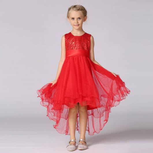 roupa social infantil vestido vermelho